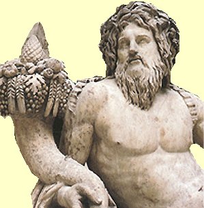 River God Tiber with cornucopia